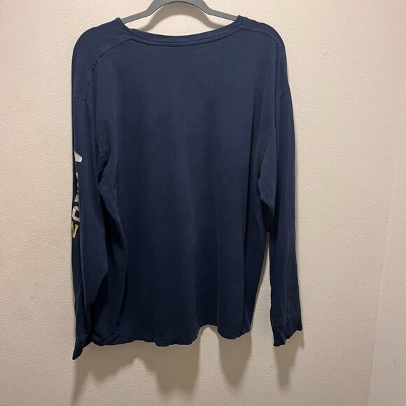 Aeropostale Long Sleeve Shirt Blue New York City 1987 2XL - Picture 2 of 8